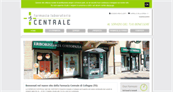 Desktop Screenshot of farmaciacentralecollegno.it