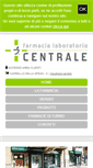 Mobile Screenshot of farmaciacentralecollegno.it